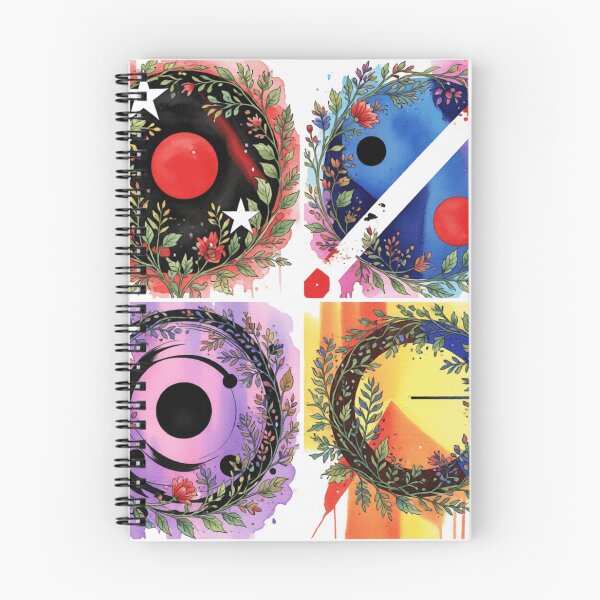 Item preview, cosmic pop geometry botanical  colorful geometric abstract design designed and sold by SmashingDeals.