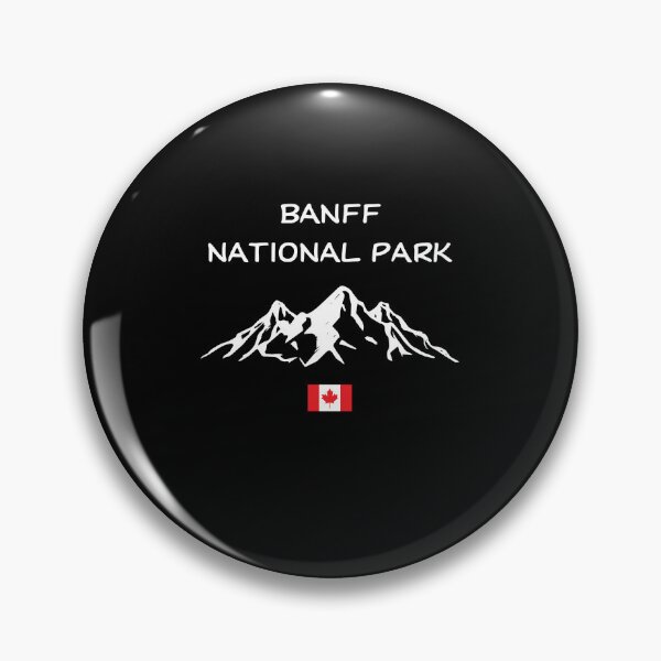 Item preview, Banff National Park Vintage Mountain Adventure - Oh Canada! Maple Leaf Design designed and sold by PowerKanjiFit.