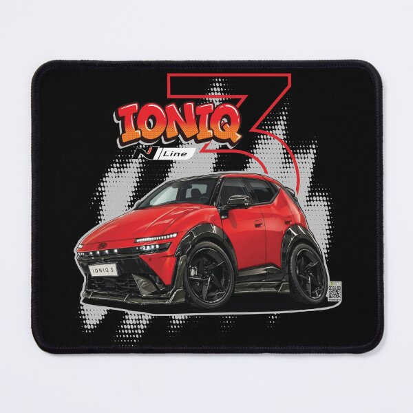 Item preview, Ioniq 3 N-Line: Small Size, Big Energy! designed and sold by Shamirazzuri.
