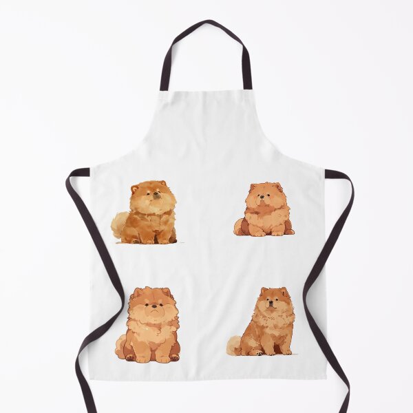 Item preview, Mini Cute Chow chow puppy dogs sticker pack designed and sold by MendaciousMina.
