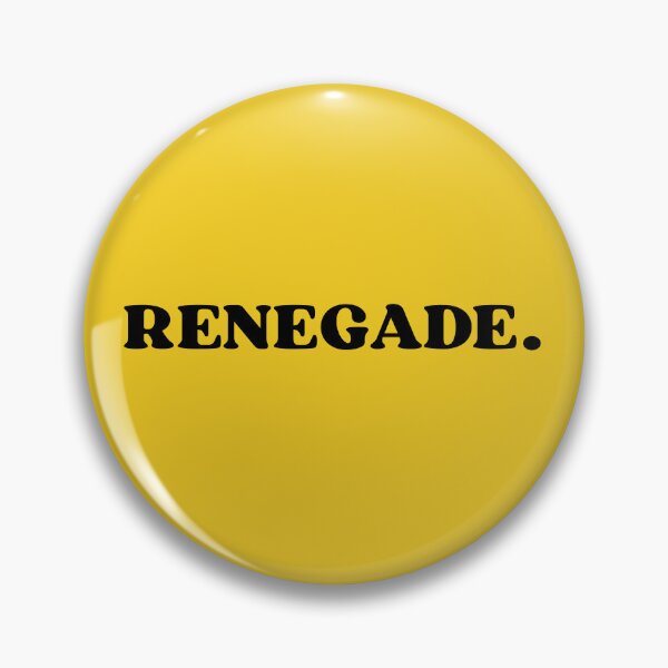 Item preview, One Word - Renegade designed and sold by My Menagerie.