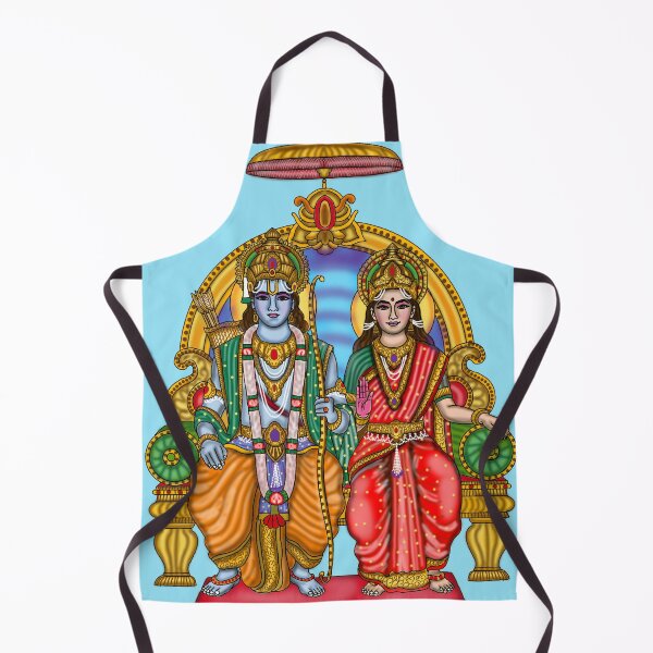 Item preview, Lord Sitaram Artwork | Sacred Hindu Digital Illustration designed and sold by Harshit_Digital_Arts.