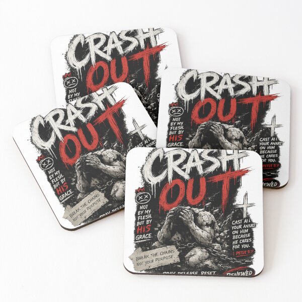 Item preview, Crash Out By His Grace designed and sold by ButterflyHolly Resource.