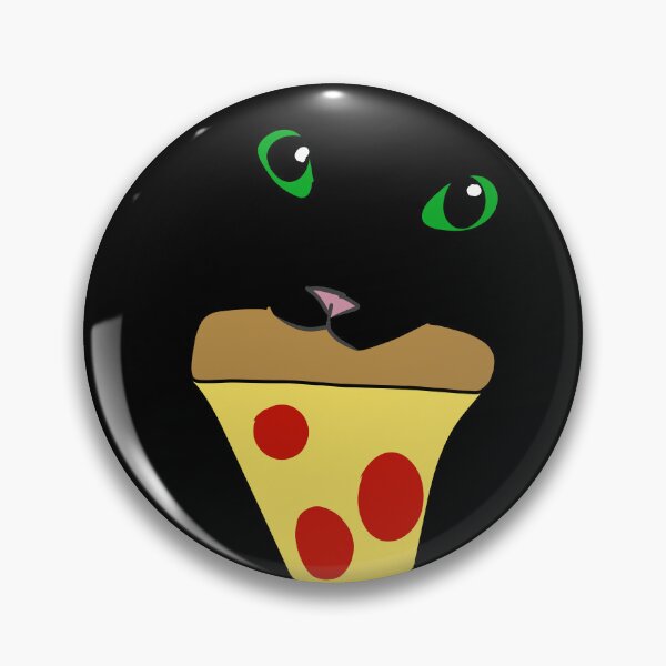 Item preview, Pizza cat face designed and sold by ComradeScar.