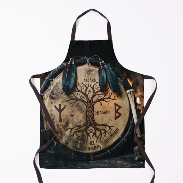 Item preview, Norse Shaman Drum designed and sold by KilgoreCreates.