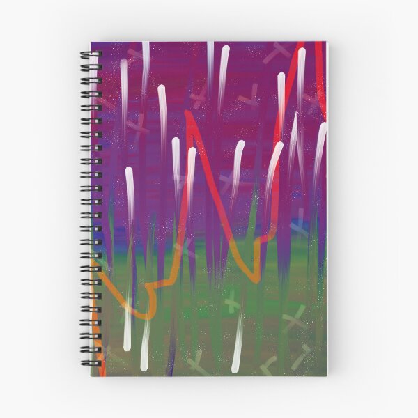 Item preview, Green Violet Rain. designed and sold by Mjessutienda.