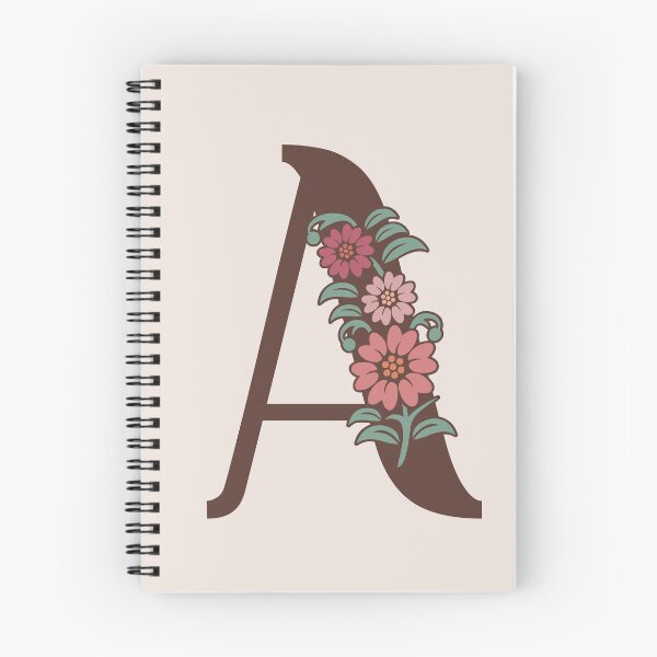 Item preview, Floral A Monogram designed and sold by DonnaRaquel.