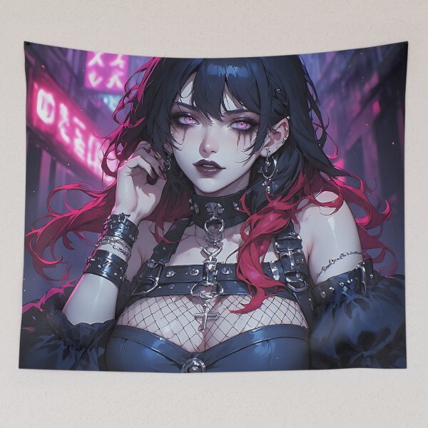 Item preview, Hot Halloween Anime Goth Girl 59 designed and sold by Your New Fixation.