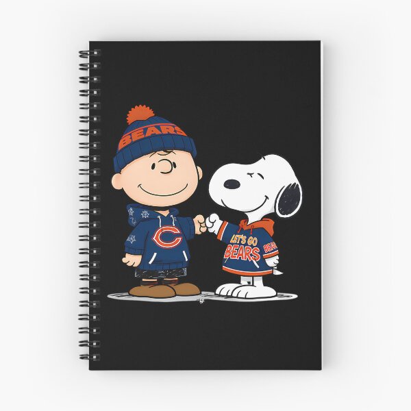 Artikelvorschau, Charlie Brown und Snoopy NFL Chicago Bears entworfen und verkauft von SCIZOME.