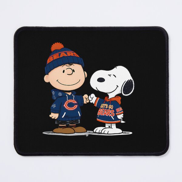 Item preview, Charlie Brown y Snoopy NFL Chicago Bears designed and sold by SCIZOME.