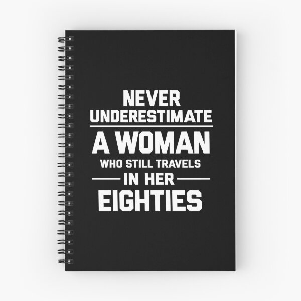 Item preview, Never Underestimate A Woman Who Still Travels In Her Eighties,Grandma  designed and sold by CloudyPress.