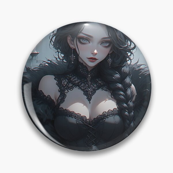 Item preview, Hot Halloween Anime Goth Girl 61 designed and sold by Your New Fixation.