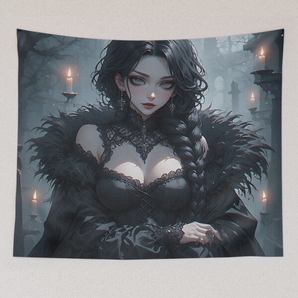 Item preview, Hot Halloween Anime Goth Girl 61 designed and sold by Your New Fixation.
