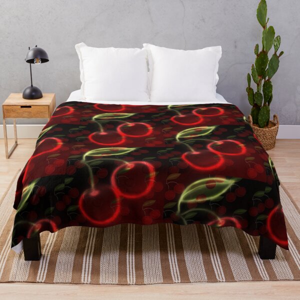 Item preview, Neon dark Cherry patterns illustration  designed and sold by kerissfantasyart .