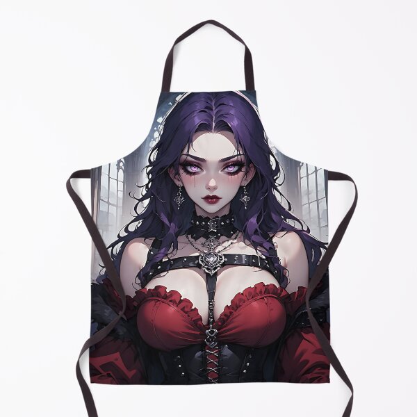 Item preview, Hot Halloween Anime Goth Girl Waifu 62 designed and sold by Your New Fixation.