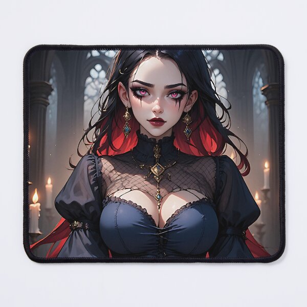 Item preview, Hot Halloween Anime Goth Girl Waifu 63 designed and sold by Your New Fixation.