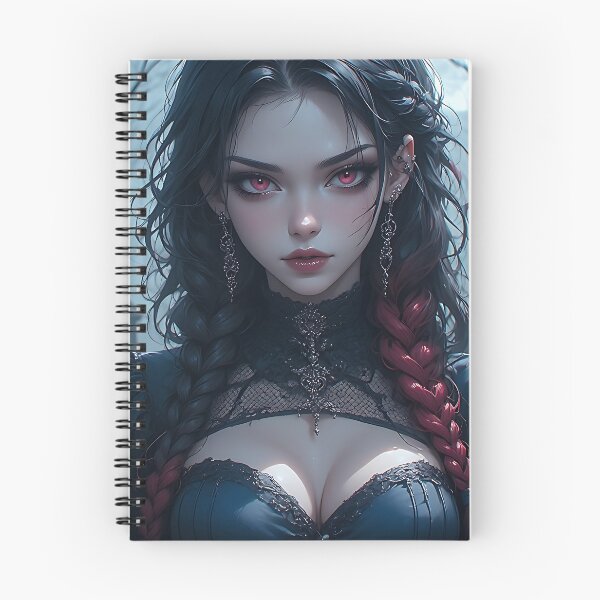 Item preview, Hot Halloween Anime Goth Girl Waifu 64 designed and sold by Your New Fixation.