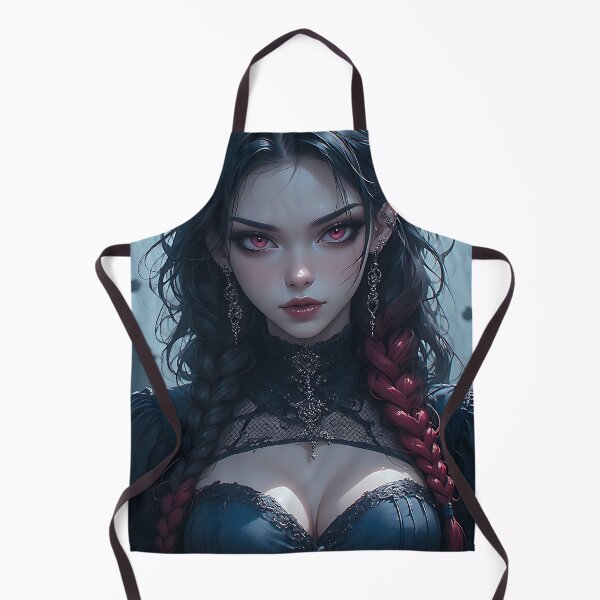 Item preview, Hot Halloween Anime Goth Girl Waifu 64 designed and sold by Your New Fixation.