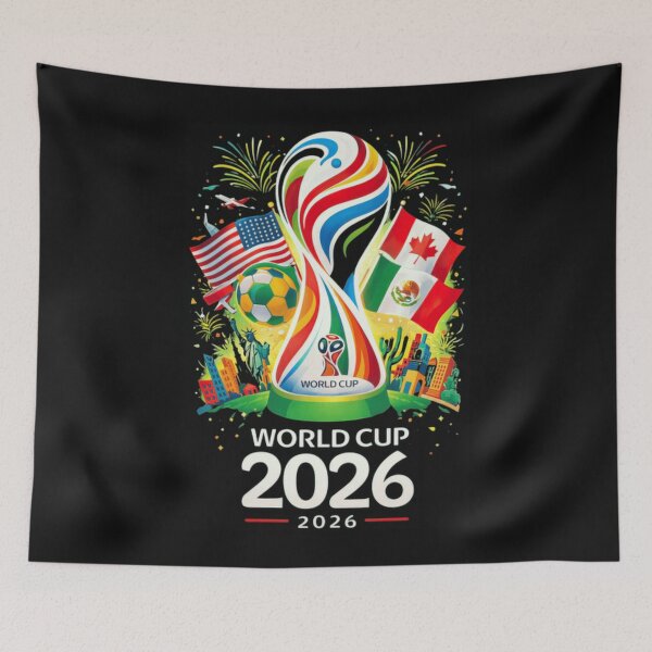 Item preview, USA Canada Mexico Soccer 2026 International Football Celebration Classic T-Shirt designed and sold by BlitCrankMath.