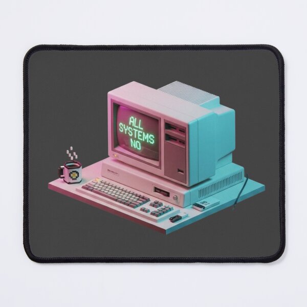 Item preview, All Systems No Funny Retro Tech Introvert designed and sold by DQbd.
