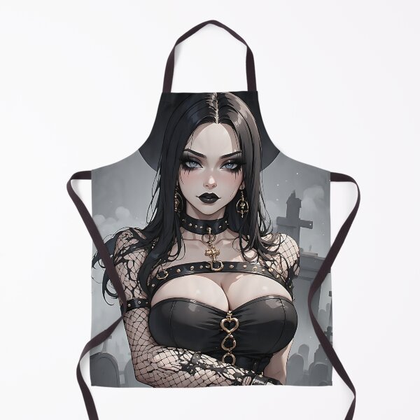 Item preview, Hot Halloween Anime Goth Girl Waifu 65 designed and sold by Your New Fixation.