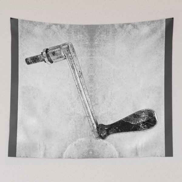 Item preview, Vintage 35mm Motion Picture Camera Crank Dark Cinema designed and sold by Ghoul Enterprises.