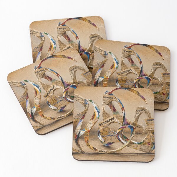 Item preview, Colorful Newspaper Twirls designed and sold by Natrual0903.