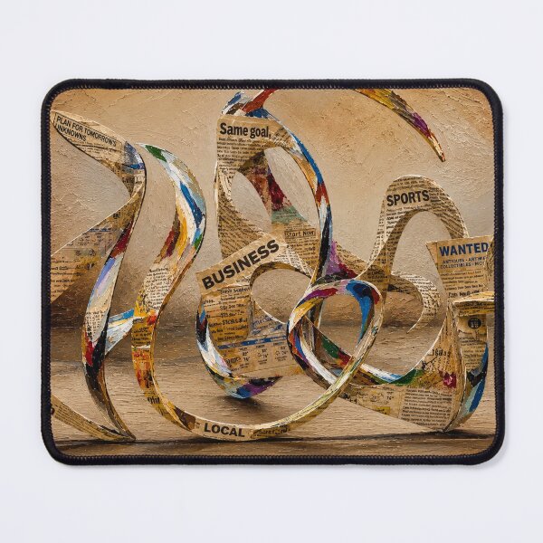 Item preview, Colorful Newspaper Twirls designed and sold by Natrual0903.
