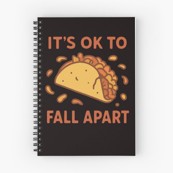Item preview, It's Ok to Fall Apart Taco Shirt designed and sold by FrameFlow.