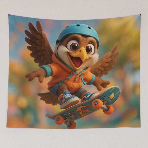 Item preview, Skater White-Tailed Eagle designed and sold by Sillytoe.