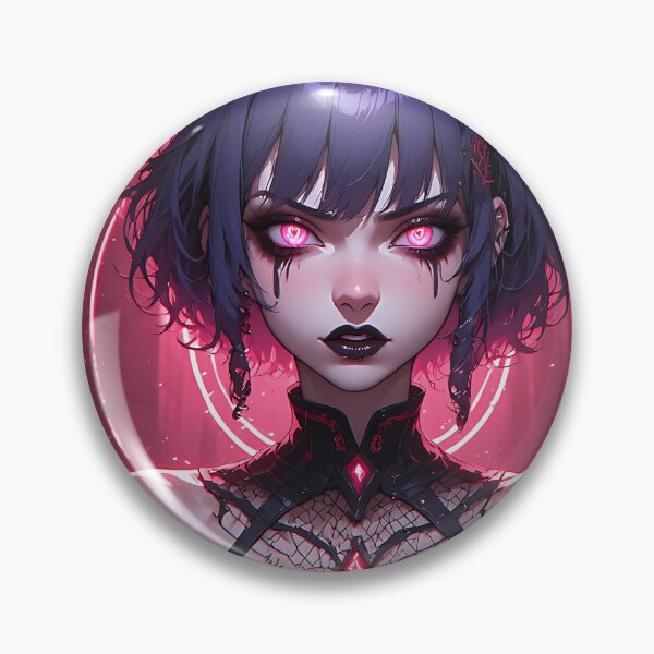 Item preview, Hot Halloween Anime Goth Girl Waifu 68 designed and sold by Your New Fixation.