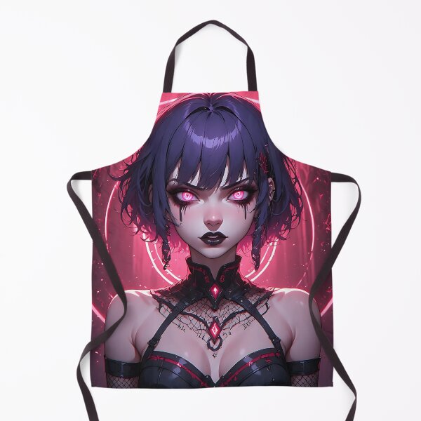 Item preview, Hot Halloween Anime Goth Girl Waifu 68 designed and sold by Your New Fixation.