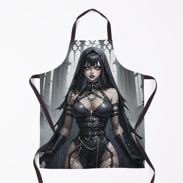 Item preview, Hot Halloween Anime Goth Girl Waifu 69 designed and sold by Your New Fixation.