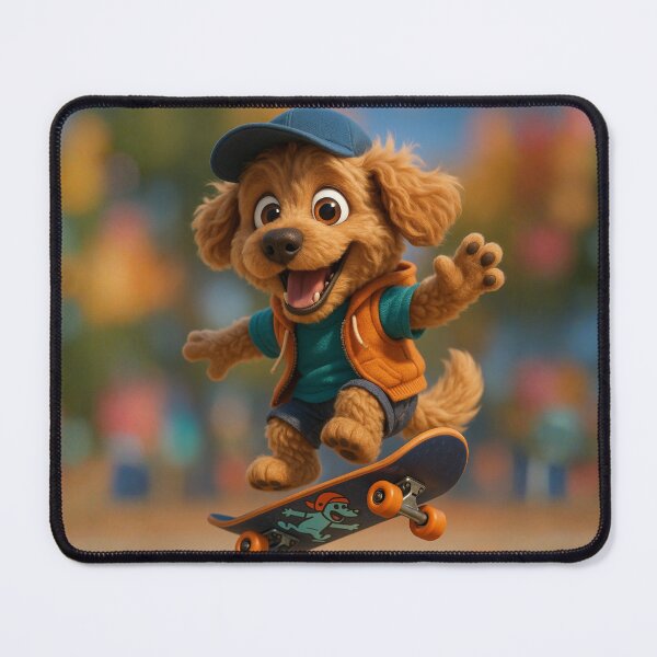 Item preview, Skater Whoodle Dog designed and sold by Sillytoe.