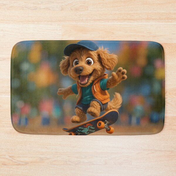 Item preview, Skater Whoodle Dog designed and sold by Sillytoe.