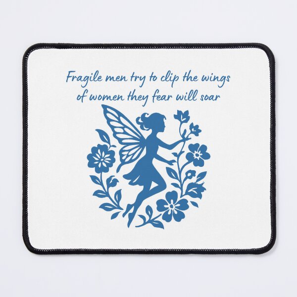 Item preview, Fragile men try to clip the wings of women they fear will soar designed and sold by EvergreenRevolt.