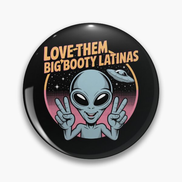 Item preview, Love Them Latinas Alien and Spaceship designed and sold by Peter Stawicki.