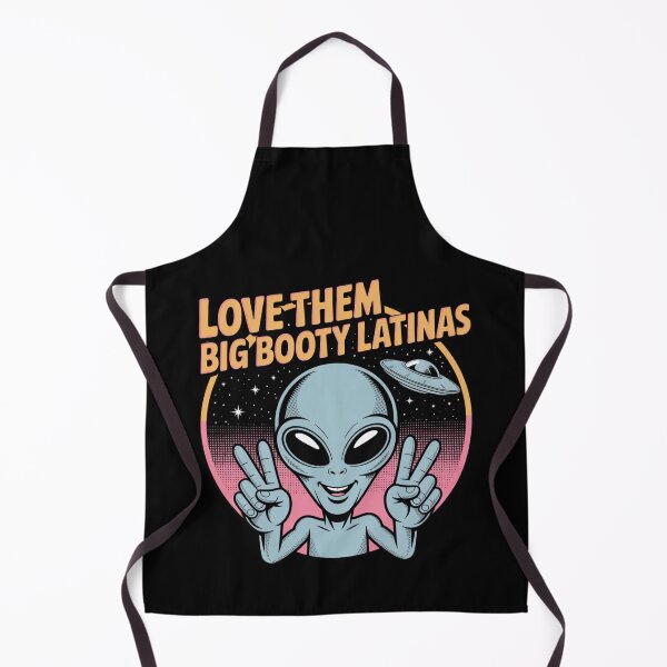 Item preview, Love Them Latinas Alien and Spaceship designed and sold by Peter Stawicki.