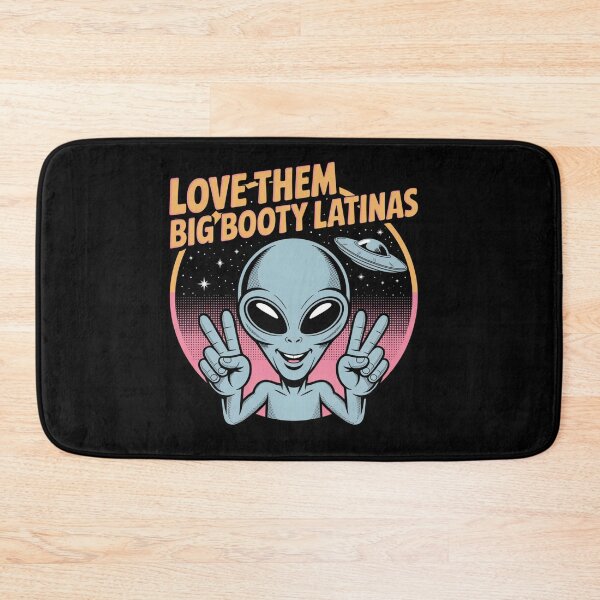 Item preview, Love Them Latinas Alien and Spaceship designed and sold by Peter Stawicki.