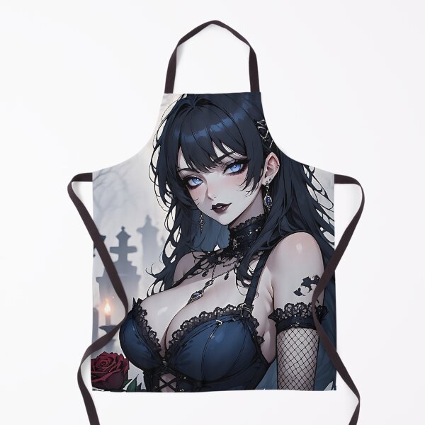 Item preview, Hot Halloween Anime Goth Girl Waifu 72 designed and sold by Your New Fixation.