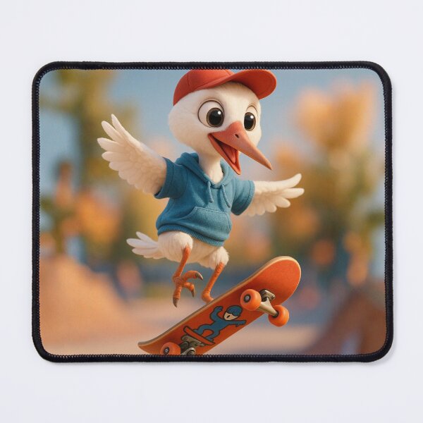 Item preview, Skater Whooping Crane designed and sold by Sillytoe.