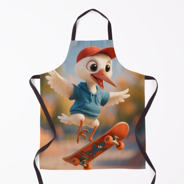 Item preview, Skater Whooping Crane designed and sold by Sillytoe.