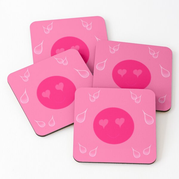 Item preview, Heart Eyes Emoji Aesthetic | Pink Love Wallpaper Design designed and sold by kerissfantasyart .