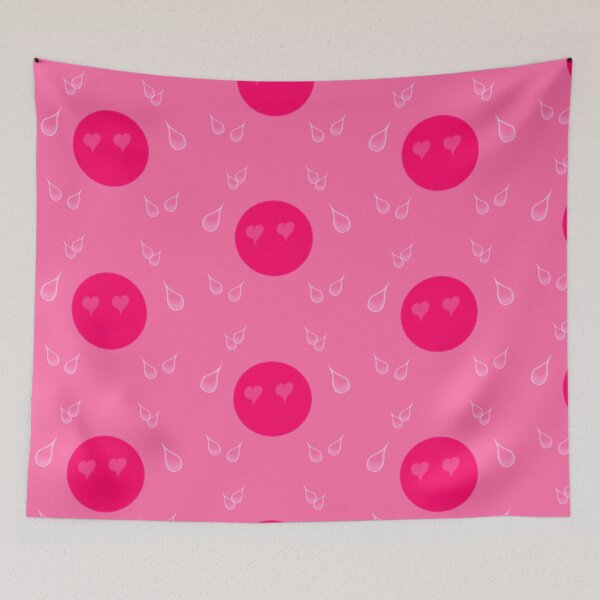 Item preview, Heart Eyes Emoji Aesthetic | Pink Love Wallpaper Design designed and sold by kerissfantasyart .