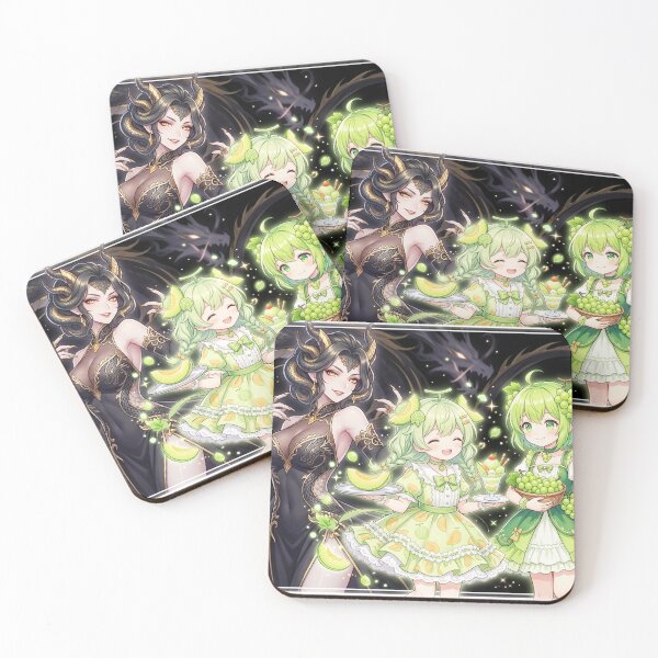 Item preview, Melon Girl, Muscat Girl, and the Dragon Incarnation designed and sold by HD3284.