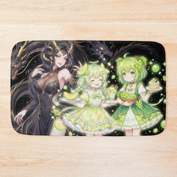 Item preview, Melon Girl, Muscat Girl, and the Dragon Incarnation designed and sold by HD3284.