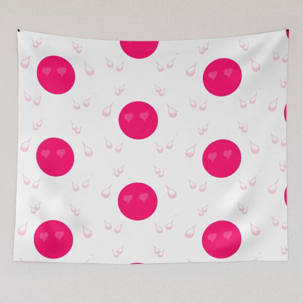 Item preview, Transparent Heart Eyes Emoji Aesthetic | Pink Love Wallpaper Design designed and sold by kerissfantasyart .