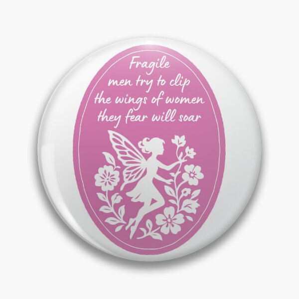 Item preview, Fragile men try to clip the wings of women they fear will soar designed and sold by EvergreenRevolt.