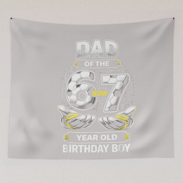 Item preview, Birthday Boy I was 6 Now I'm 7 Six Seven Soccer 67 Dad designed and sold by MabelWells.