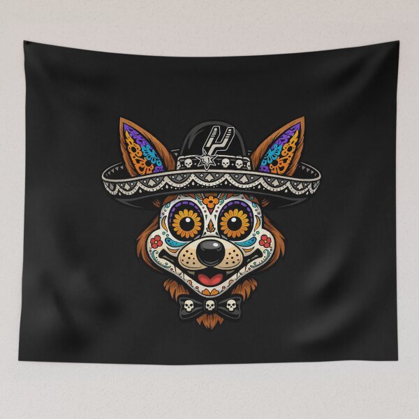 Item preview, Sugar Skull Fox Sombrero Calavera Art designed and sold by Tsugraf Designs.